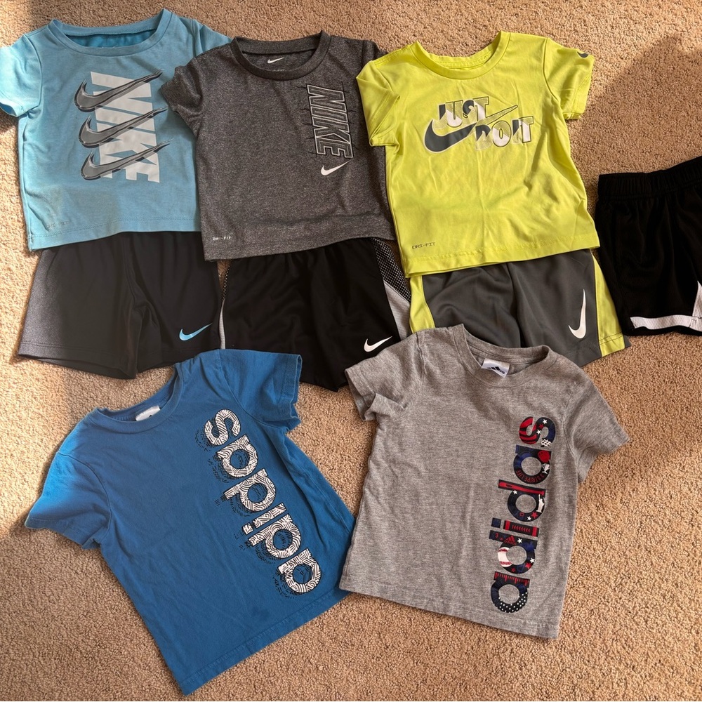 Lot of Kids Nike & Adidas Set/Clothes